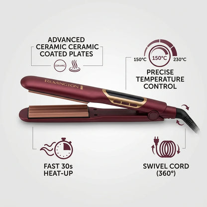 Professional Hair Crimper & Styler: Get Salon-Look at Home Easily!
