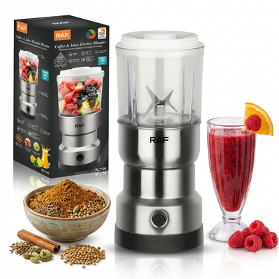 RAF 2in1 Electric Juicer and Masala Grinder - Fast & Easy Kitchen Helper