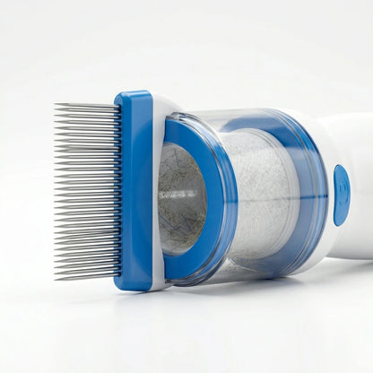 V-Comb Anti-Lice Electric Vacuum: Professional Chemical-Free, Painless, and Effective Head Lice & Egg Removal System